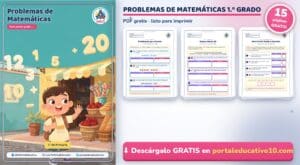 Problemas de Matemáticas para Primer Grado: PDF Gratis