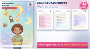 Adivinanzas Cortas para Niños: 60 con Respuesta por Nivel