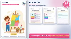 El Cartel para Niños: Elementos, Tipos y Cómo Hacer Uno (PDF Gratis)