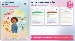 Estaciones del Año: Las 4 Explicadas para Niños + Ejercicios