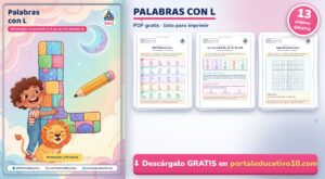 Palabras con L: 100 Ejemplos, Sílabas y Ejercicios