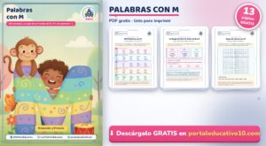 Palabras con M: 100 Ejemplos, Sílabas y Ejercicios