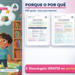 Porque o Por Qué: Las Cuatro Formas, Ejemplos y PDF
