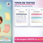 Tipos de Textos: Cuáles Son, Ejemplos y Ejercicios (PDF Gratis)