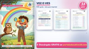 Vez o Ves: Diferencia, Ejemplos y Ejercicios PDF
