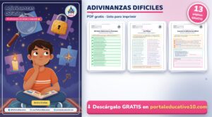 Adivinanzas Difíciles: 40 con Respuesta para Niños Listos