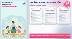 Dinámicas de Integración: 25 Juegos para el Salón en PDF