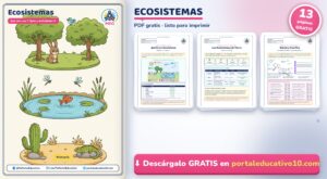 Ecosistemas para Niños: Qué Son, Tipos y Ejemplos (PDF)