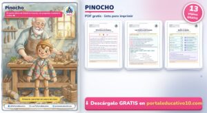 Pinocho: el Cuento Completo + Cuadernillo de Comprensión