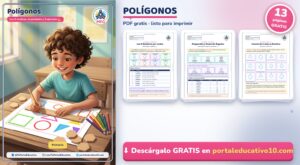 Polígonos: Tipos, Nombres por Lados y Ejercicios para Niños