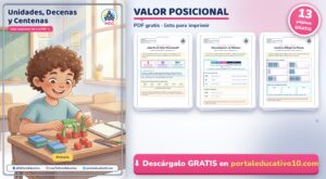 Unidades, Decenas y Centenas: Valor Posicional con Ejercicios